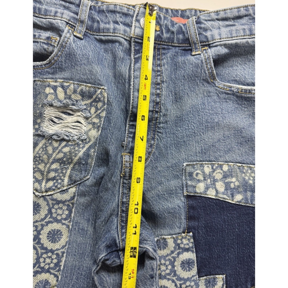 Patchwork Blue Jeans - image 11
